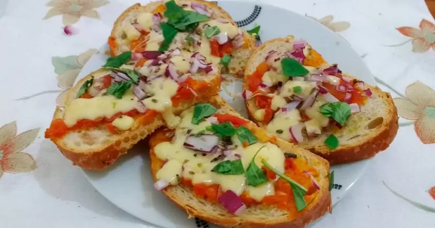 Receita de bruschetta italiana