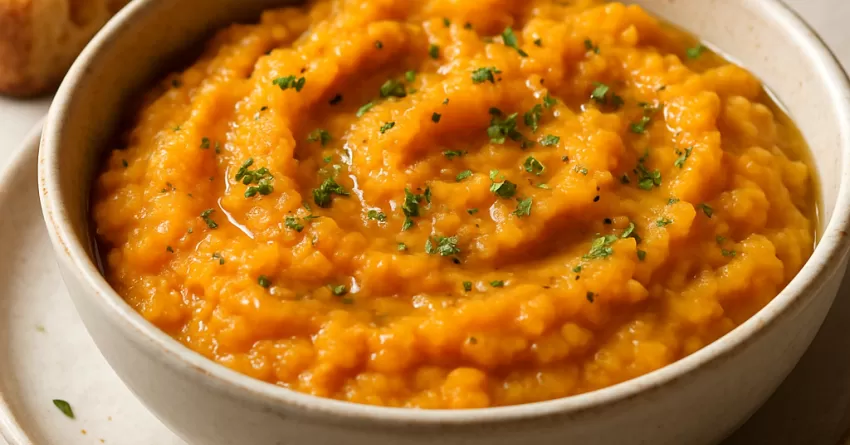 Purê rústico de abóbora