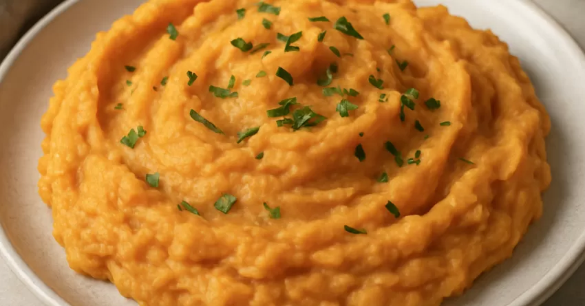 Purê de batata-doce