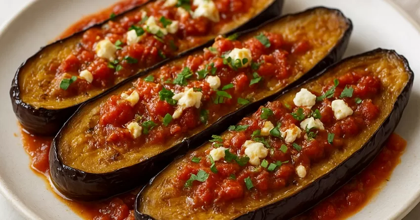 Berinjela assada
