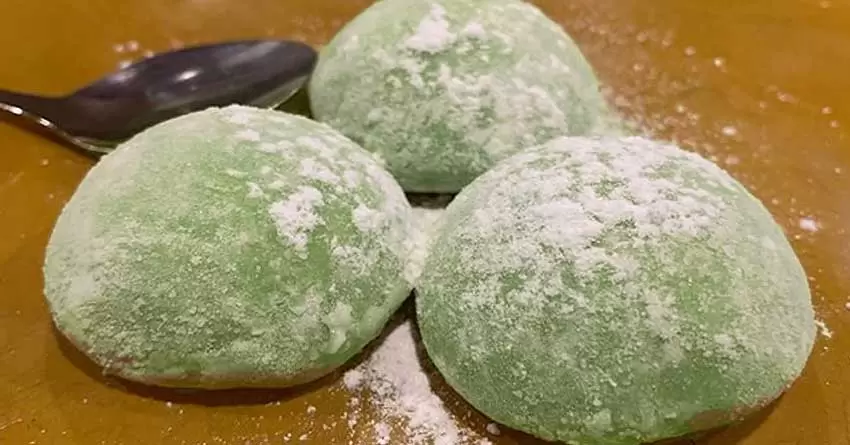 Como fazer mochi de chá verde - receita