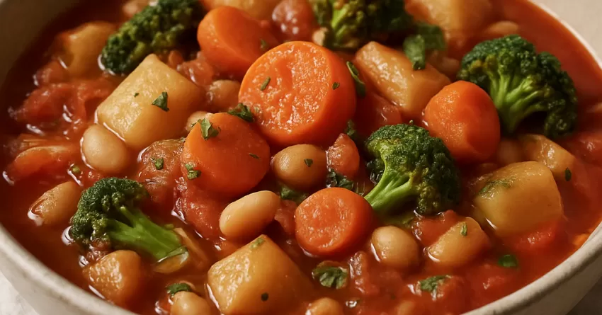 Ensopado vegetariano