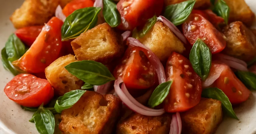 Panzanella salada de pão