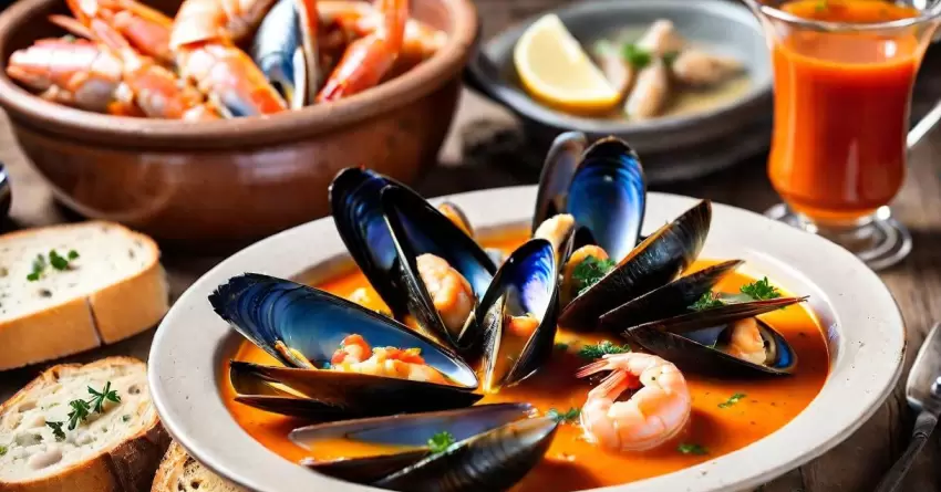 Bouillabaisse: Receita Tradicional Francesa de Sopa de Peixe