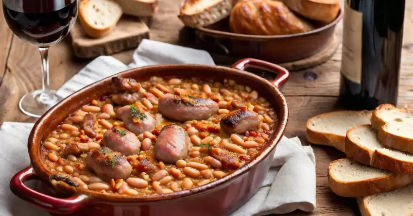 Cassoulet de Toulouse: Receita Tradicional Francesa de Ensopado de Feijão