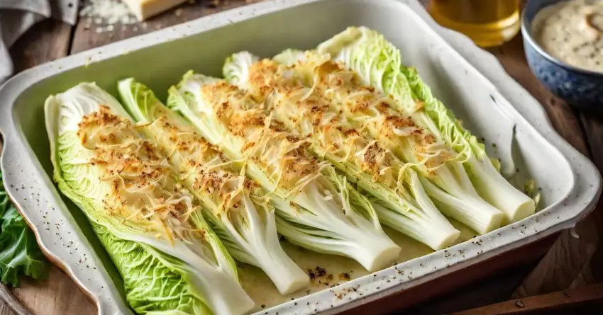 Acelga Gratinada com Molho Caesar: Receita Saborosa e Sofisticada