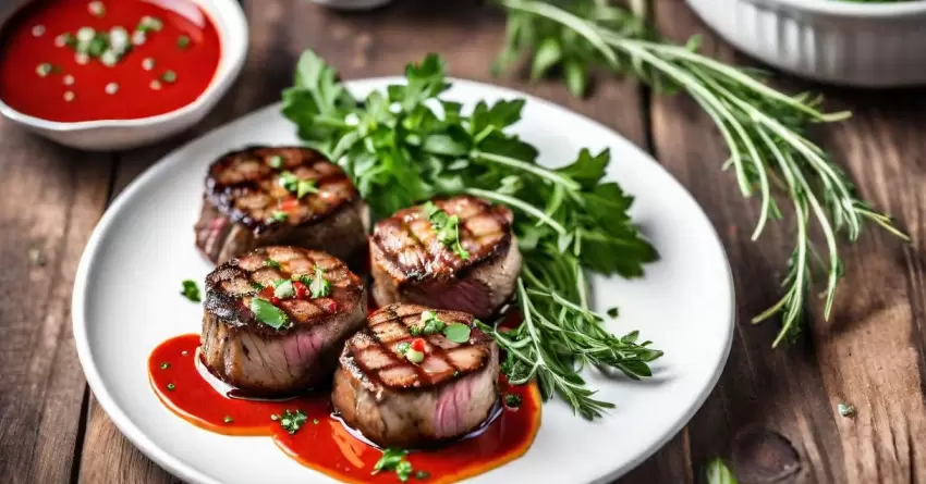 Medalhão com Molho Picante de Ervas: Receita Saborosa e Sofisticada