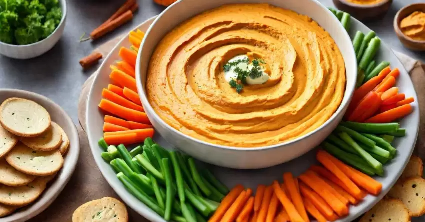Dip de Abóbora com Tahine: Uma Receita Nutritiva e Saborosa para Todos os Paladares