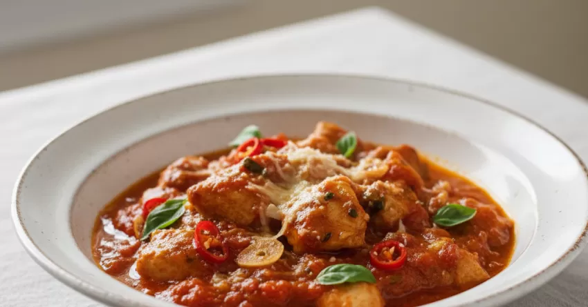 Molho de Frango Arrabbiata