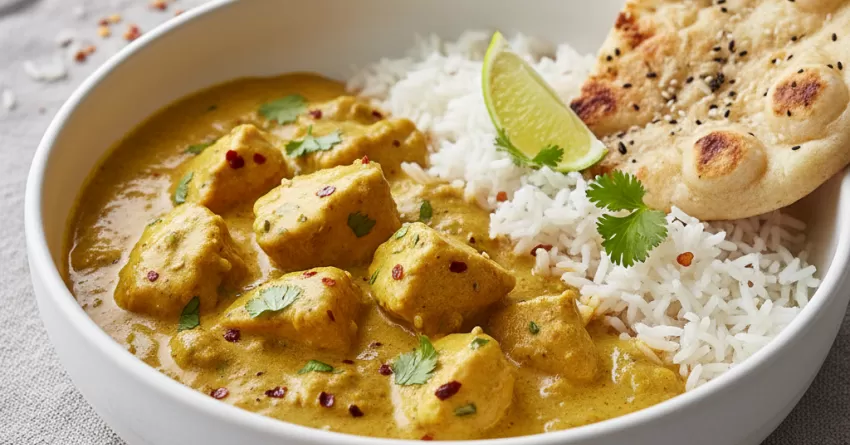 Molho de Frango com Curry