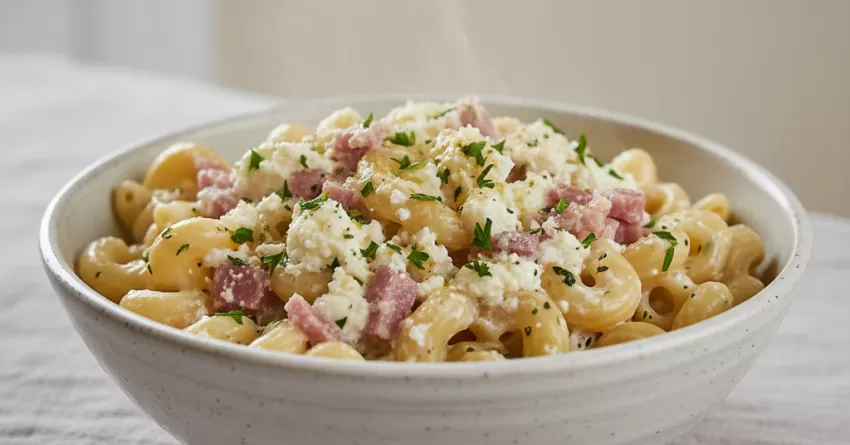 Molho de Presunto e Ricota